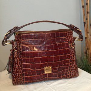Dooney & Bourke (Authentic) Croc Leather Bag